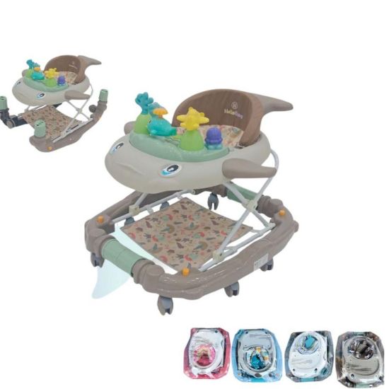 صورة مشاية أطفال بتصميم الطيارة الذكي